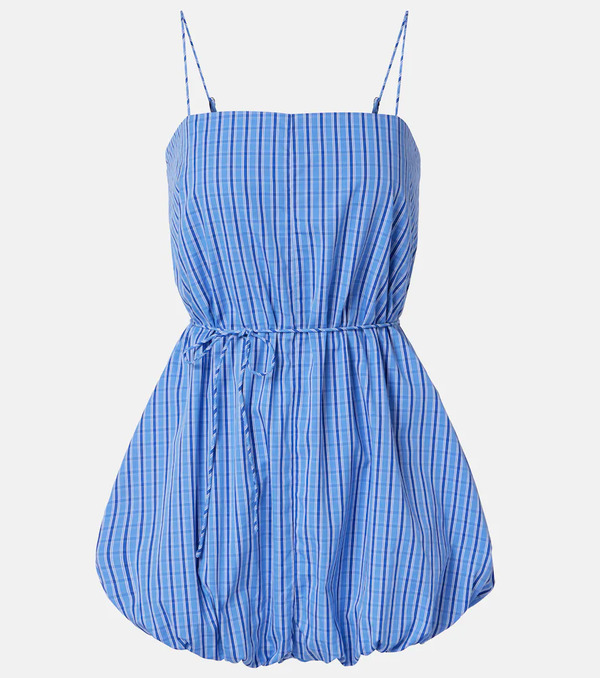 Faithfull Faithfull Riatto Checked Cotton Romper 