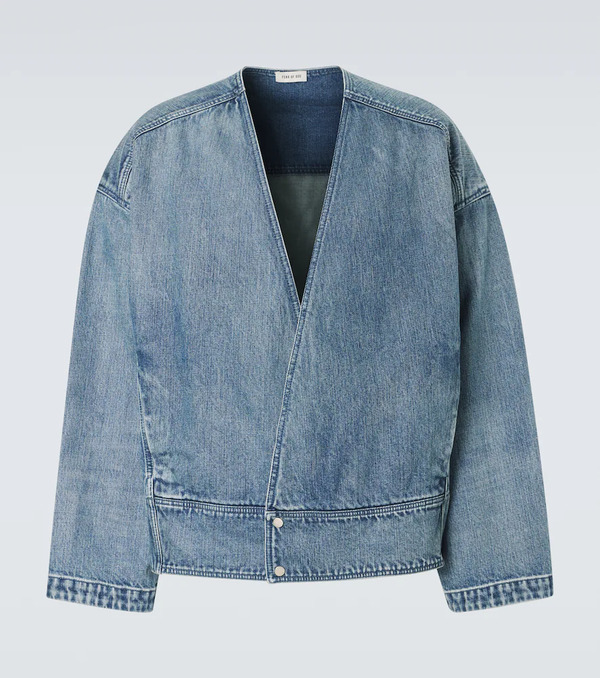 Fear Of God Fear Of God Faded Denim Jacket 