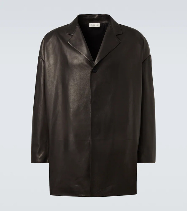  Fear Of God Fear Of God Oversized Leather Blazer 