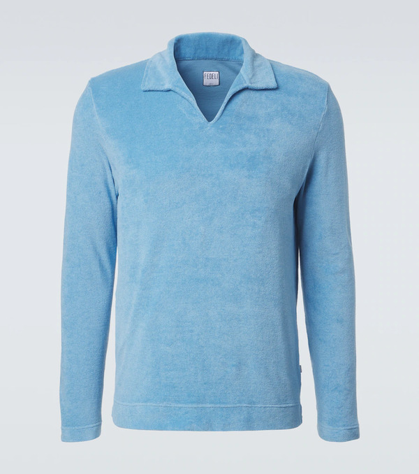  Fedeli Fedeli Cotton Terry Polo Shirt 
