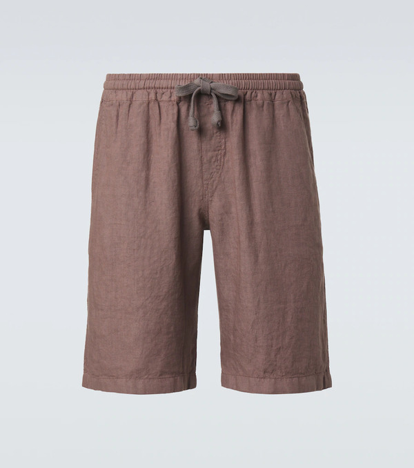  Fedeli Fedeli Linen Bermuda Shorts 