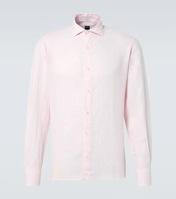  Fedeli Fedeli Linen Oxford Shirt 