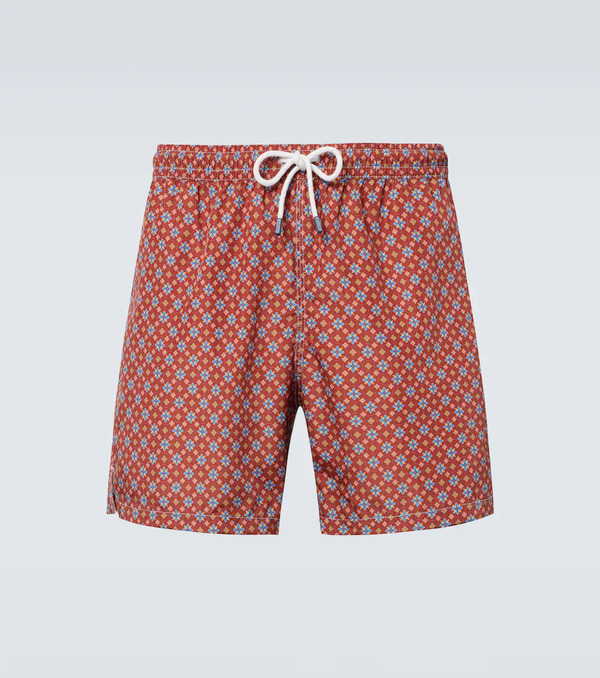  Fedeli Fedeli Madeira Floral Swim Trunks 
