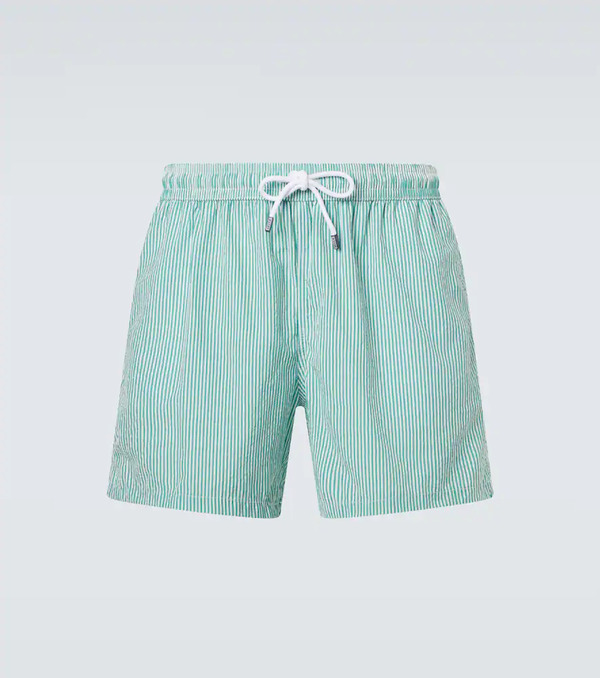  Fedeli Fedeli Madeira Printed Swim Trunks 