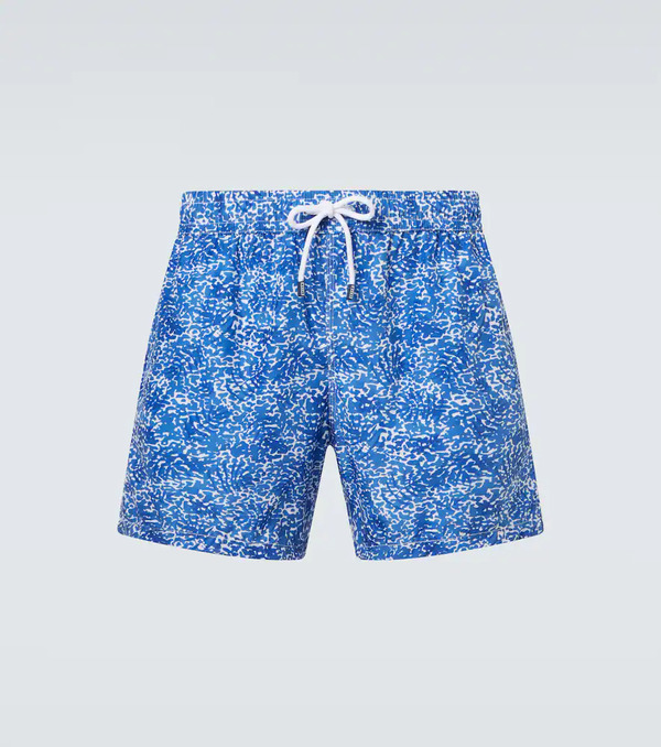  Fedeli Fedeli Madeira Printed Swim Trunks 