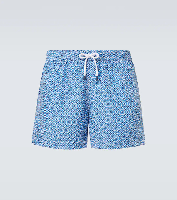  Fedeli Fedeli Madeira Printed Swim Trunks 