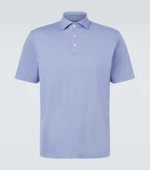  Fedeli Fedeli Zero Cotton Jersey Polo Shirt 