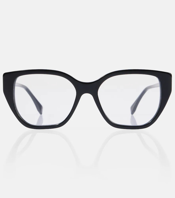  Fendi Fendi Ff Diamonds Cat-eye Glasses 