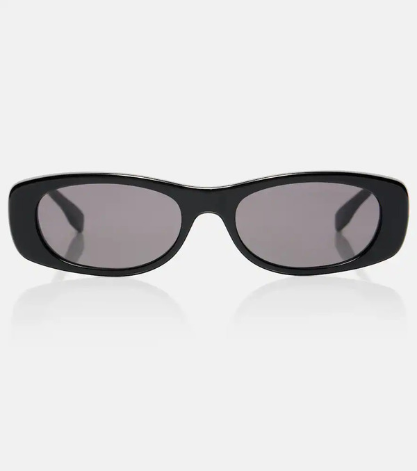  Fendi Fendi Ff Squared Oval Sunglasses 