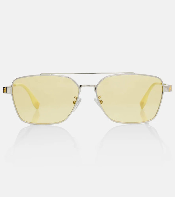  Fendi Fendi Fendi Sky Rectangular Sunglasses 