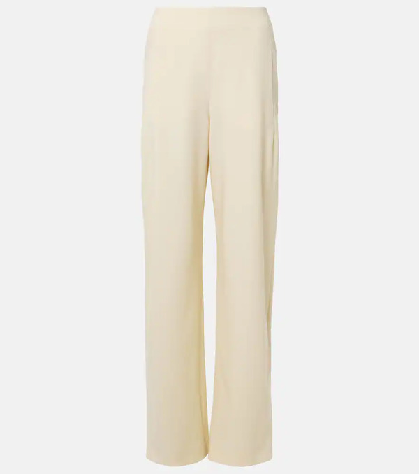  Fforme Fforme Larissa High-rise Wool-blend Wide-leg Pants 