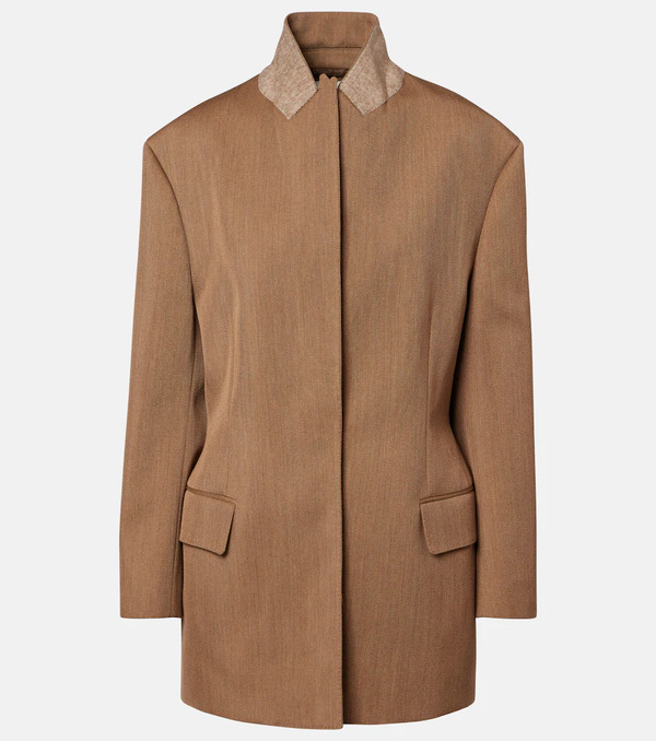  Fforme Fforme Malina Virgin Wool Blazer 