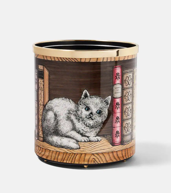  Fornasetti Fornasetti Gatto Con Libri Container 