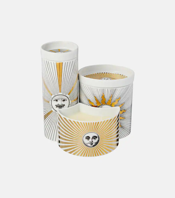  Fornasetti Fornasetti Nel Mentre Set Of 3 Scented Candles 