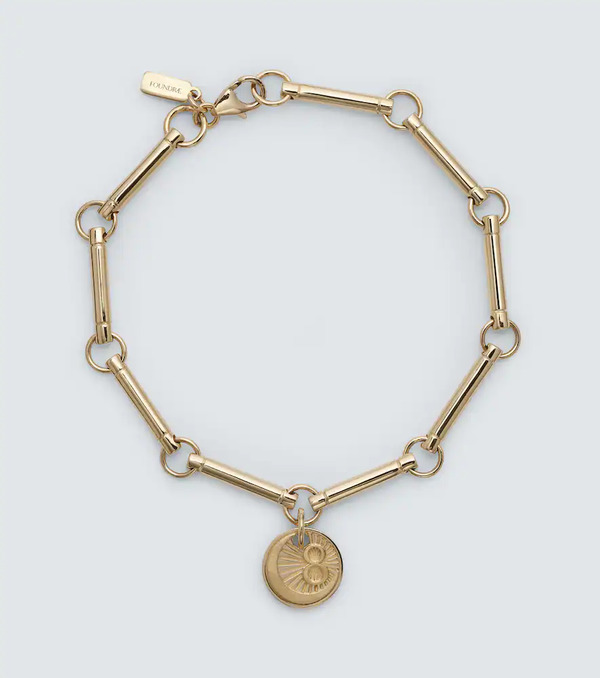  Foundrae Foundrae Karma 18kt Yellow Gold Chain Bracelet 