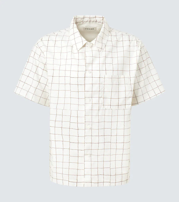  Frame Frame Checked Bowling Shirt 