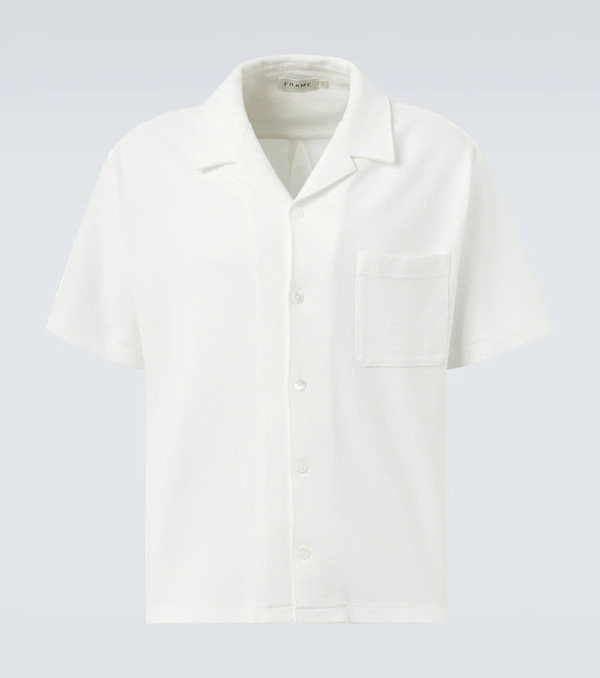  Frame Frame Cotton Pique Bowling Shirt 
