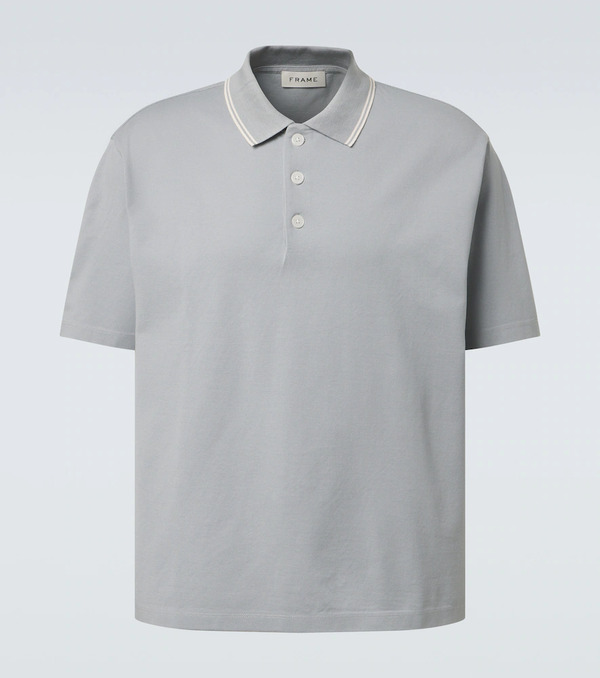  Frame Frame Cotton Pique Polo Shirt 