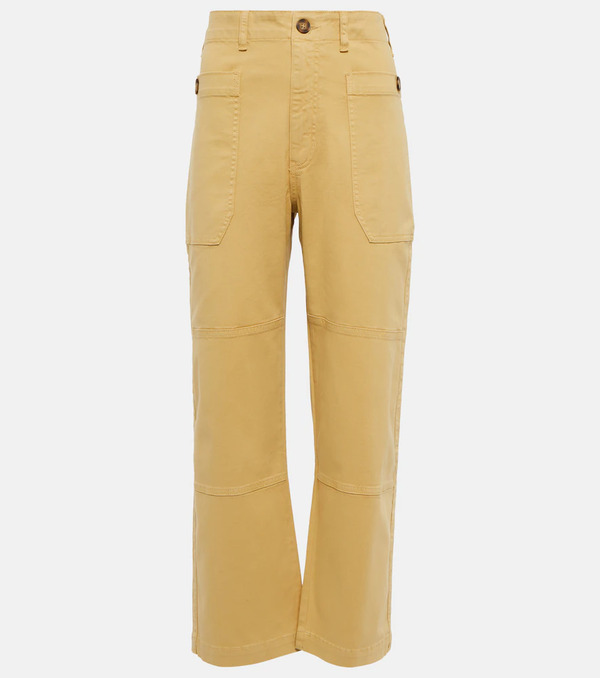  Frame Frame High-rise Cropped Cargo Pants 