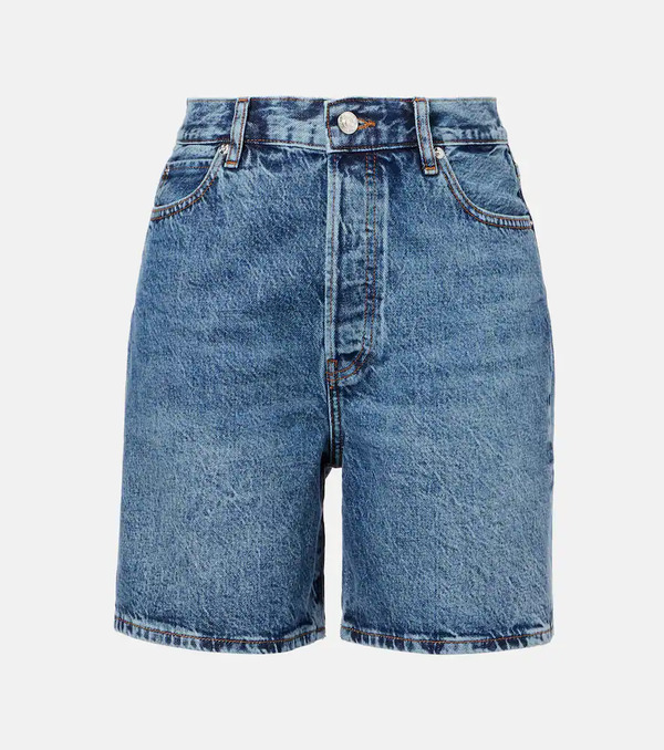  Frame Frame High-rise Denim Shorts 