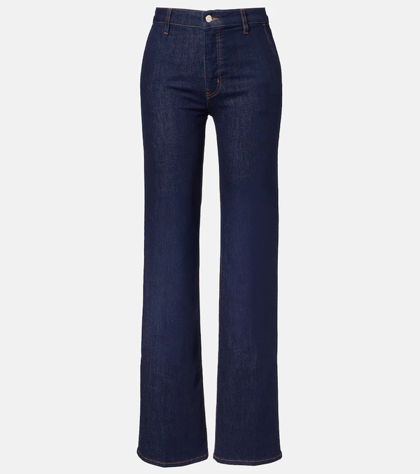  Frame Frame High-rise Straight Jeans 