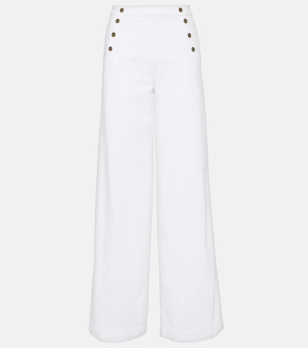  Frame Frame High-rise Wide-leg Pants 