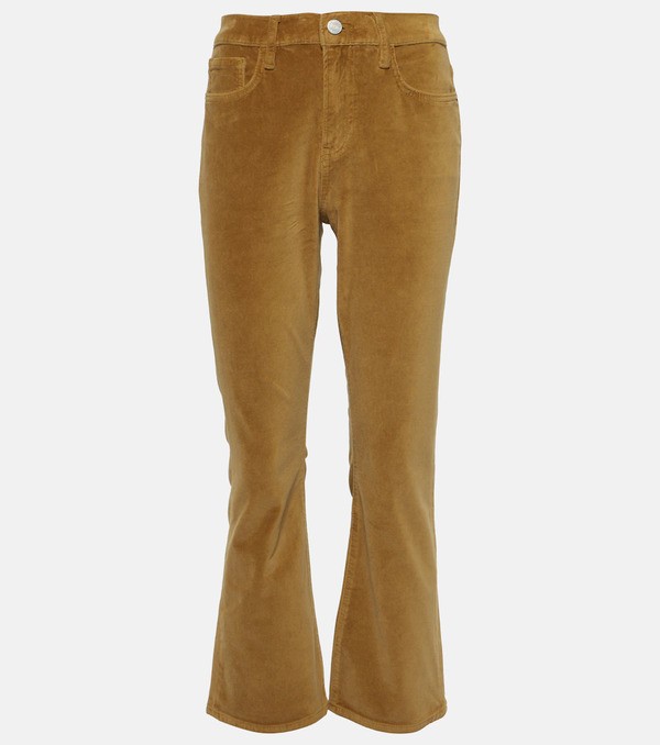  Frame Frame Le Crop Mini Boot Velveteen Bootcut Jeans 