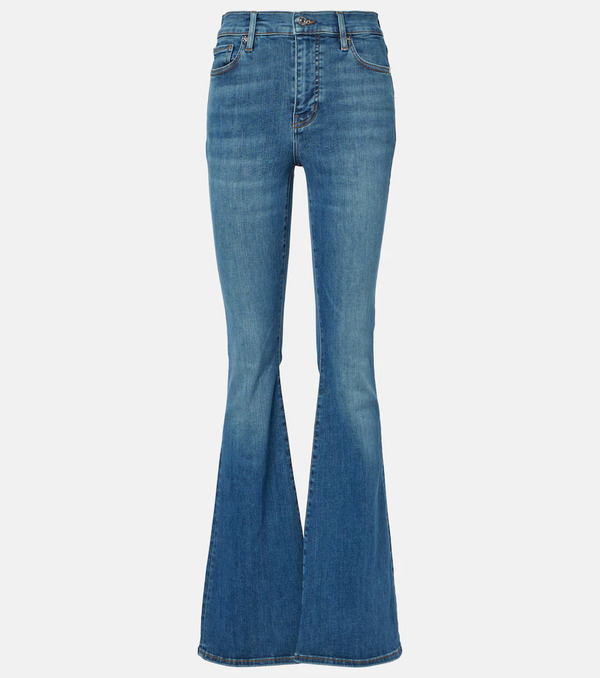  Frame Frame Le High Flare High-rise Flared Jeans 