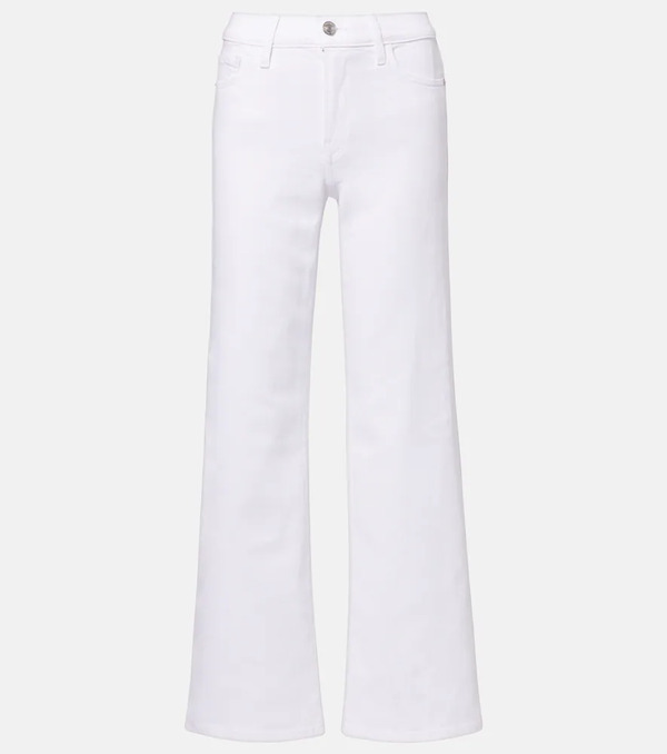  Frame Frame Le Slim Palazzo High-rise Wide-leg Jeans 