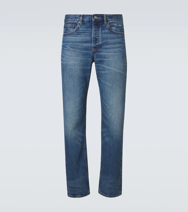  Frame Frame Mid-rise Straight Jeans 