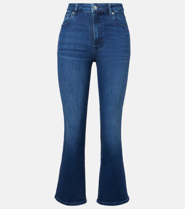  Frame Frame Reboot Crop High-rise Bootcut Jeans 