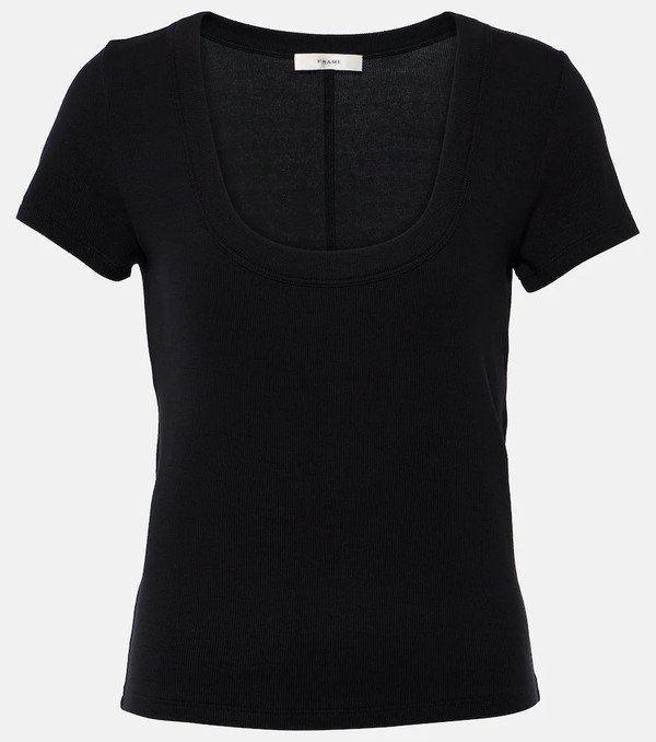  Frame Frame Rib Baby Tee Jersey Top 