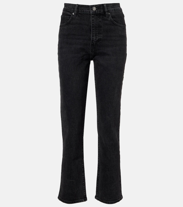  Frame Frame Ruler Cropped Straight Jeans 