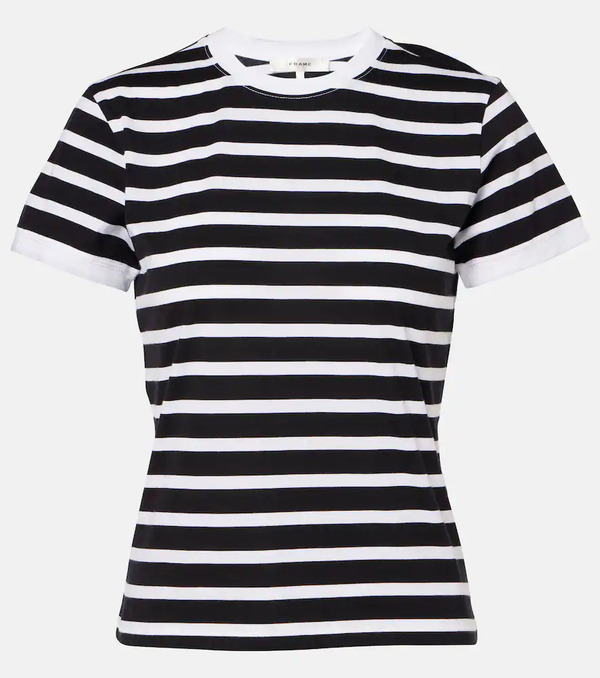 Frame Frame Striped Cotton Jersey T-shirt 