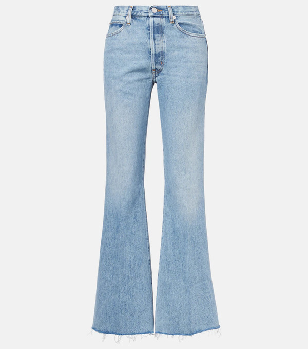  Frame Frame The Lax High-rise Flared Jeans 