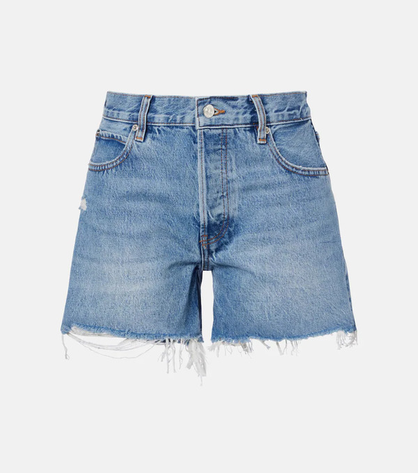  Frame Frame The Long Hang Denim Shorts 