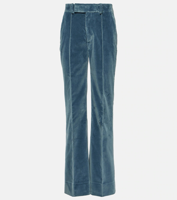  Frame Frame The Slim Stacked Velvet Pants 