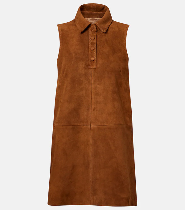  Frame Frame The Suede City Suede Minidress 
