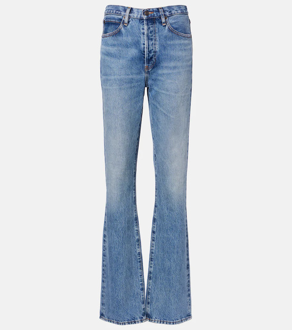  Frame Frame Vertical High-rise Straight Jeans 
