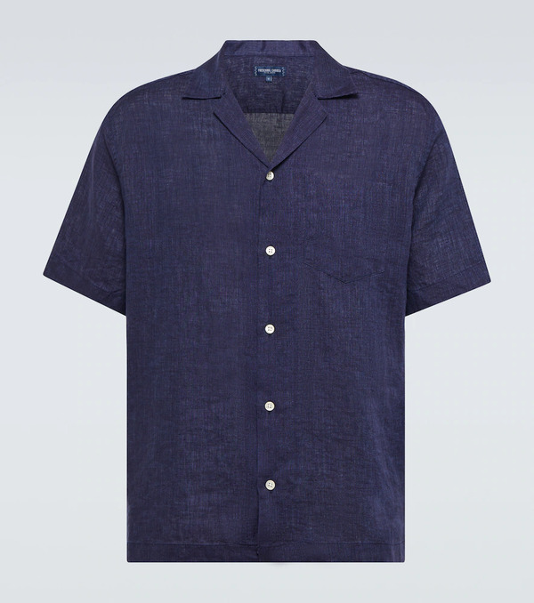  Frescobol Carioca Frescobol Carioca Angelo Linen Shirt 
