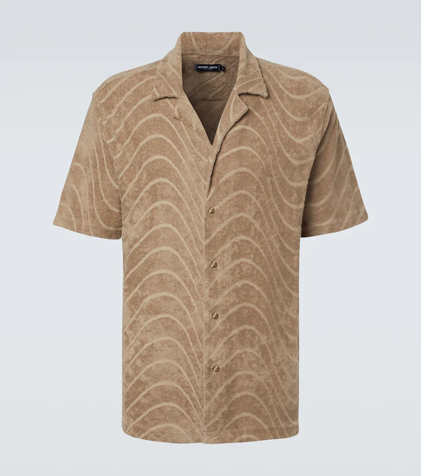  Frescobol Carioca Frescobol Carioca Cotton-blend Bowling Shirt 