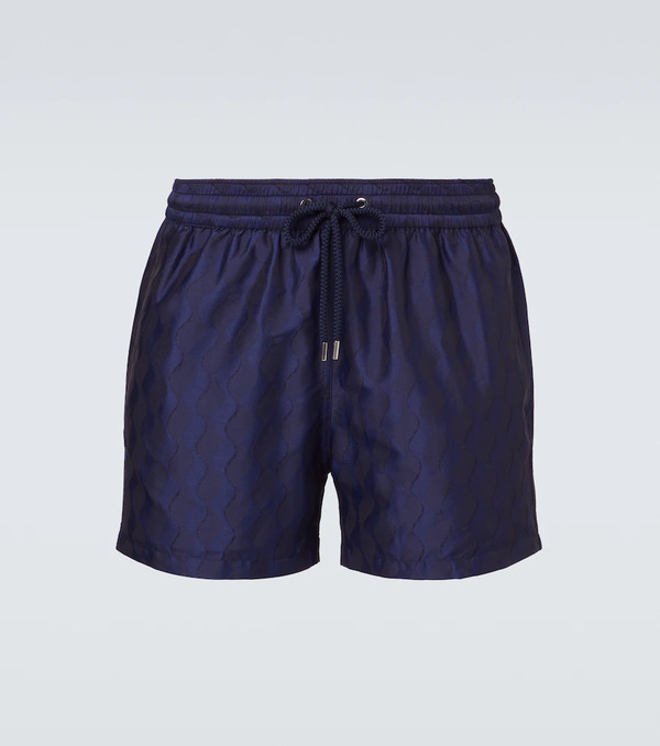  Frescobol Carioca Frescobol Carioca Rio Jacquard Swim Trunks 