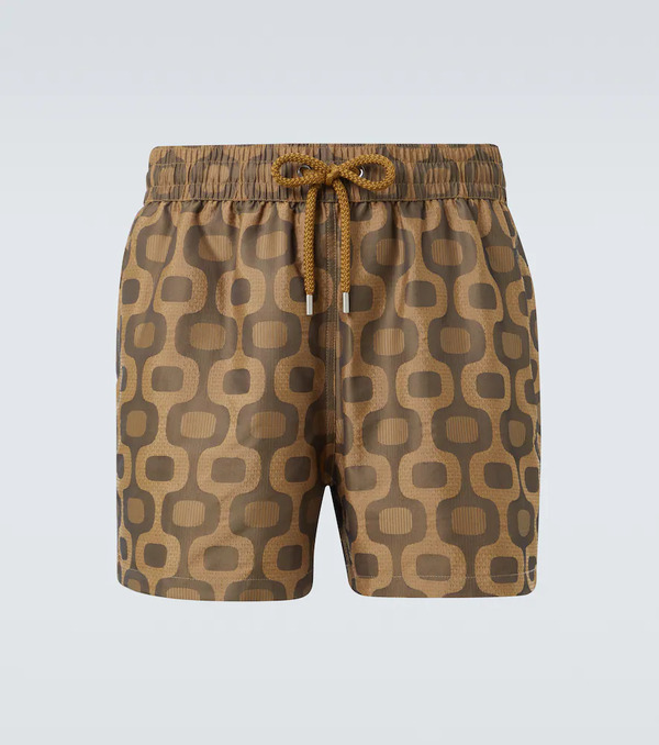  Frescobol Carioca Frescobol Carioca Rio Printed Swim Trunks 