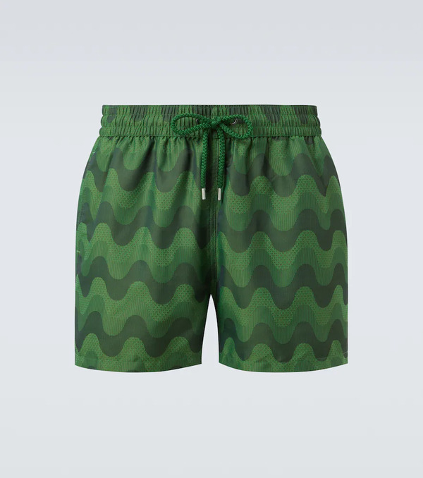  Frescobol Carioca Frescobol Carioca Rio Printed Swim Trunks 