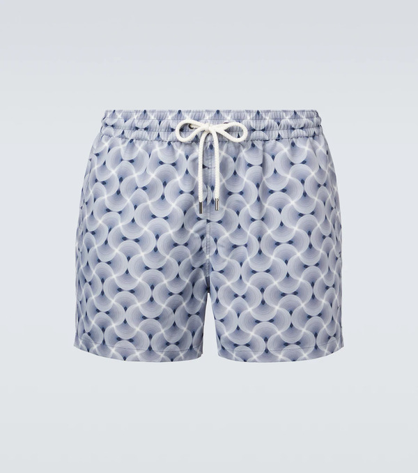  Frescobol Carioca Frescobol Carioca Rio Printed Swim Trunks 