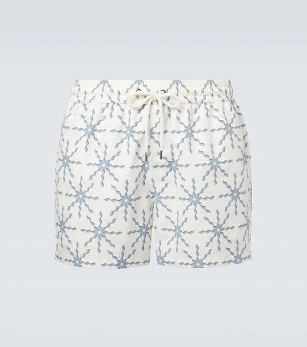 Frescobol Carioca Frescobol Carioca Rio Printed Swim Trunks 
