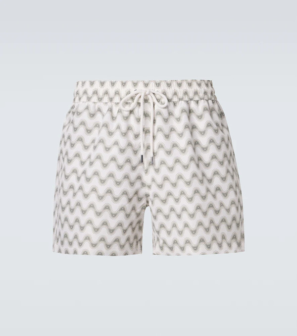  Frescobol Carioca Frescobol Carioca Rio Printed Swim Trunks 