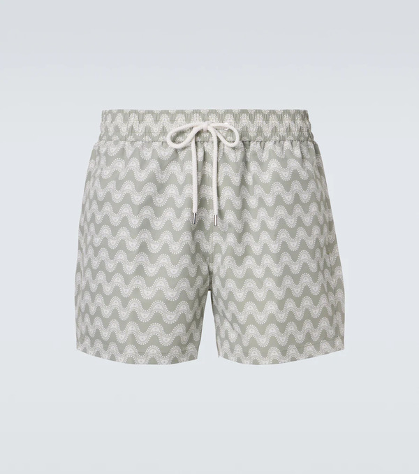  Frescobol Carioca Frescobol Carioca Rio Printed Swim Trunks 