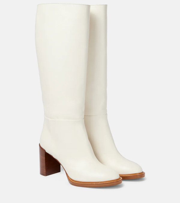  Gabriela Hearst Gabriela Hearst Bocca Leather Knee-high Boots 