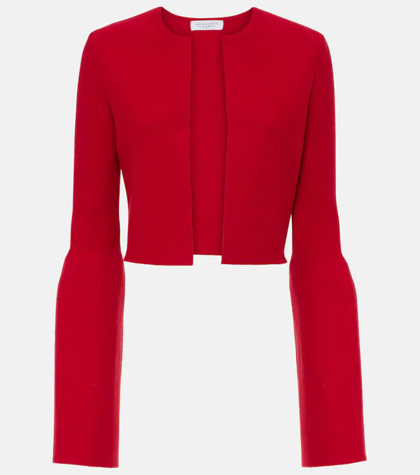  Gabriela Hearst Gabriela Hearst Katlin Cropped Wool Jacket 